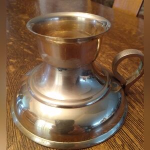 Vintage Brass Candle Holder